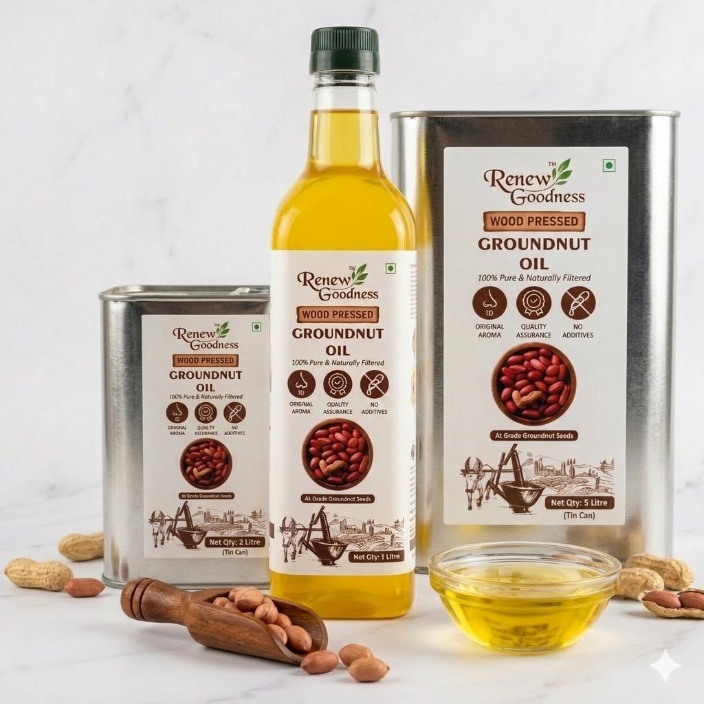 Wood-Pressed Groundnut Oil - Image 6