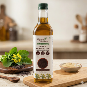 Cold-Pressed Black Mustard Oil