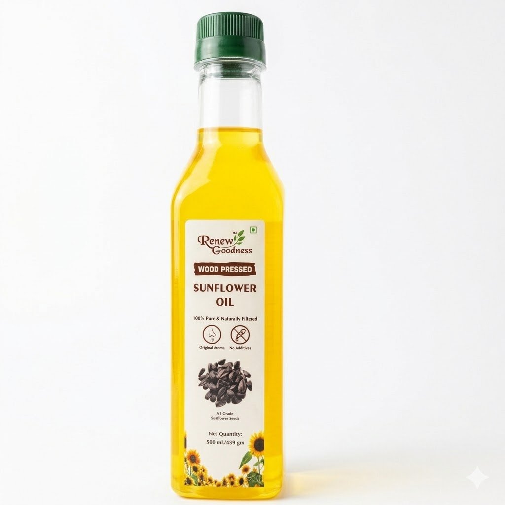 Wood-Pressed Sunflower Oil 500ML