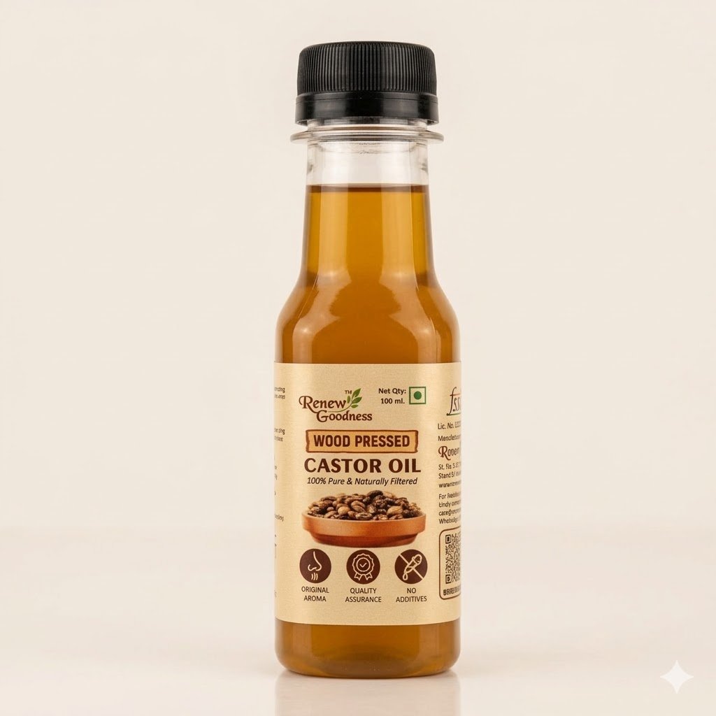 Wood-Pressed Castor Oil 100 ML