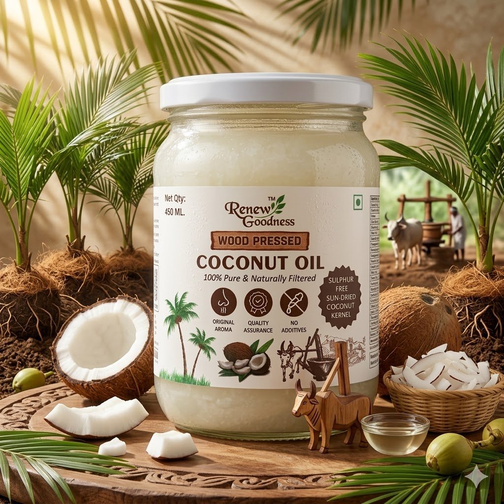 Wood-Pressed Coconut Oil - Image 3