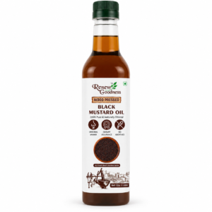 Wood-Pressed Black Mustard Oil