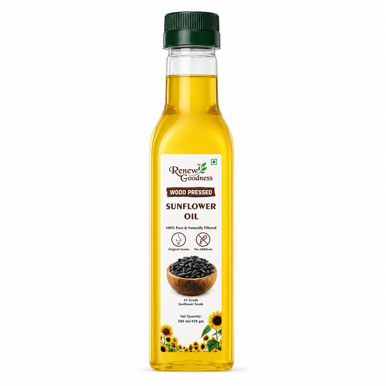Wood-Pressed Sunflower Oil 500ML
