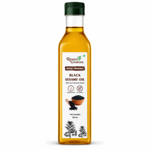 Wood-Pressed Black Sesame Oil