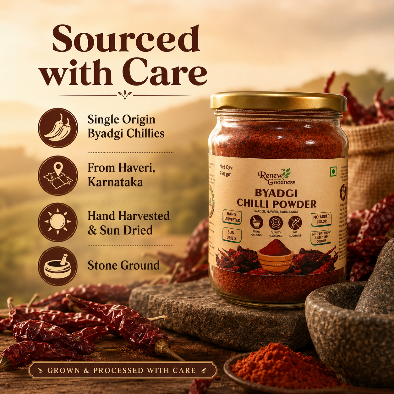 Byadgi Chilli Powder 250g - Image 4
