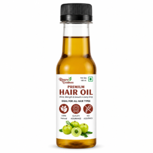 Premium Hair Oil | 100% Natural Ayurvedic Hair Oil for Hair Growth & Strength – 100ML