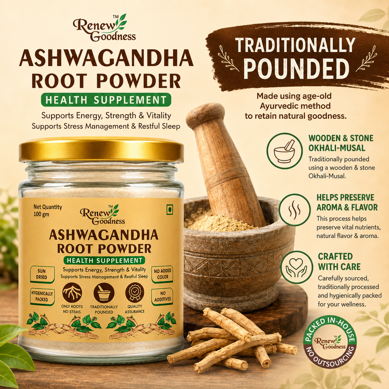 Ashwagandha Root Powder | Health Supplement - Image 5
